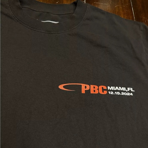 Playboi Carti I AM MUSIC Miami Rolling Loud Black Tee Size XL - Picture 4 of 5